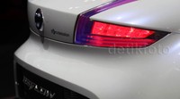 Lampu belakang Nissan Esflow.