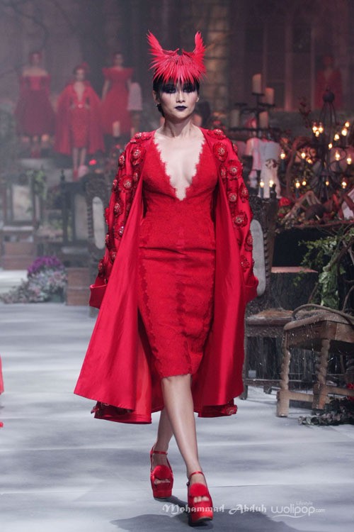 Hian Tjen Chateau Fleur Couture 2015 at Ballroom Hotel Raffles. Kuningan. 19/08/2015. Jakarta. [Foto: Mohammad Abduh/Wolipop]