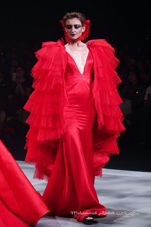 Hian Tjen Chateau Fleur Couture 2015 at Ballroom Hotel Raffles. Kuningan. 19/08/2015. Jakarta. [Foto: Mohammad Abduh/Wolipop]