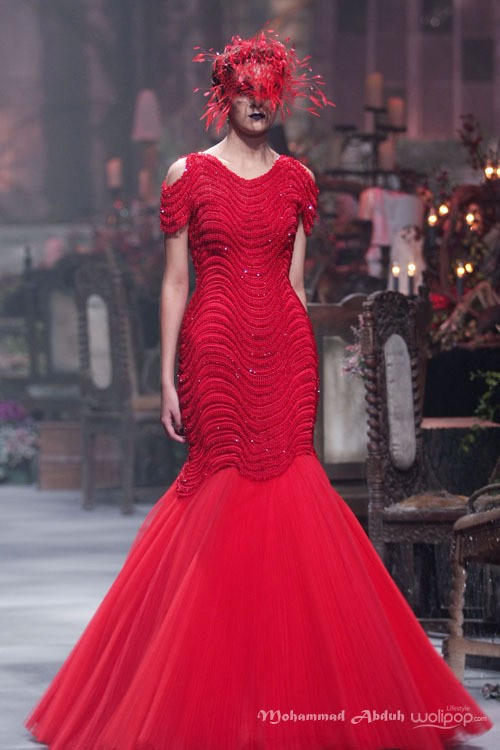 Hian Tjen Chateau Fleur Couture 2015 at Ballroom Hotel Raffles. Kuningan. 19/08/2015. Jakarta. [Foto: Mohammad Abduh/Wolipop]