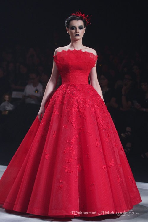 Hian Tjen Chateau Fleur Couture 2015 at Ballroom Hotel Raffles. Kuningan. 19/08/2015. Jakarta. [Foto: Mohammad Abduh/Wolipop]