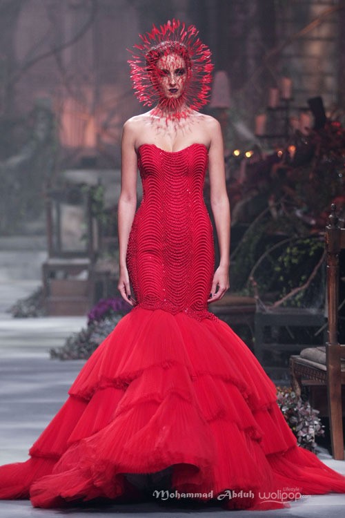 Hian Tjen Chateau Fleur Couture 2015 at Ballroom Hotel Raffles. Kuningan. 19/08/2015. Jakarta. [Foto: Mohammad Abduh/Wolipop]