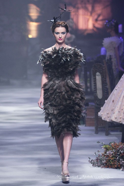 Hian Tjen Chateau Fleur Couture 2015 at Ballroom Hotel Raffles. Kuningan. 19/08/2015. Jakarta. [Foto: Mohammad Abduh/Wolipop]