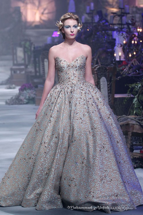 Hian Tjen Chateau Fleur Couture 2015 at Ballroom Hotel Raffles. Kuningan. 19/08/2015. Jakarta. [Foto: Mohammad Abduh/Wolipop]