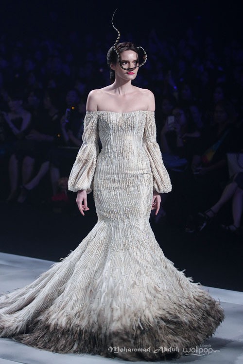 Hian Tjen Chateau Fleur Couture 2015 at Ballroom Hotel Raffles. Kuningan. 19/08/2015. Jakarta. [Foto: Mohammad Abduh/Wolipop]