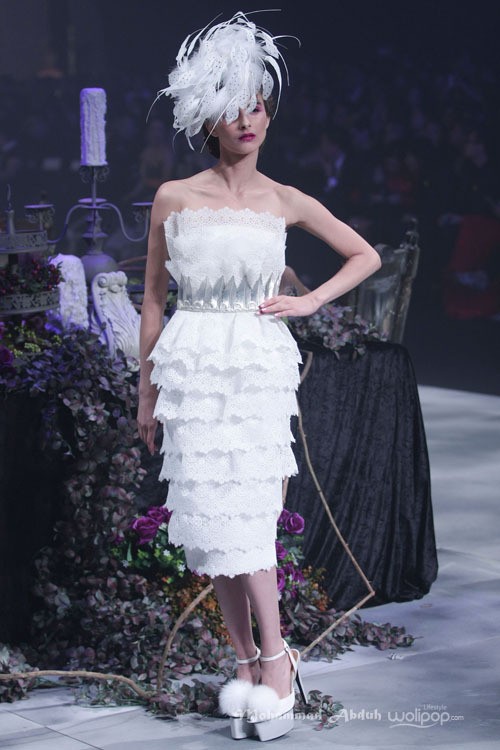 Hian Tjen Chateau Fleur Couture 2015 at Ballroom Hotel Raffles. Kuningan. 19/08/2015. Jakarta. [Foto: Mohammad Abduh/Wolipop]