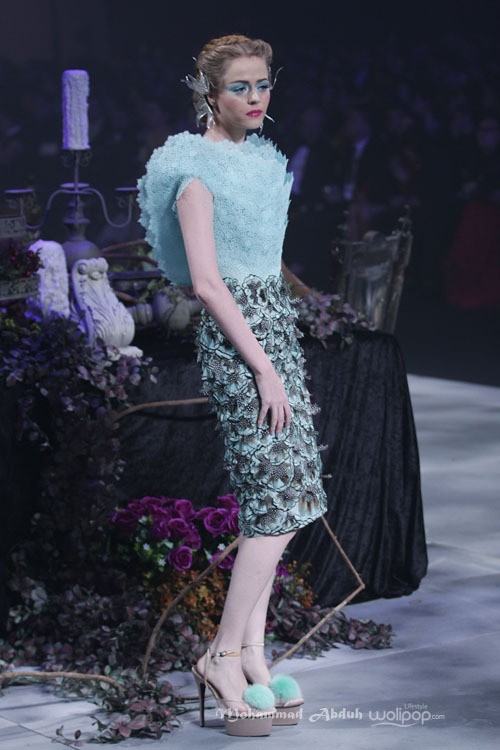 Hian Tjen Chateau Fleur Couture 2015 at Ballroom Hotel Raffles. Kuningan. 19/08/2015. Jakarta. [Foto: Mohammad Abduh/Wolipop]