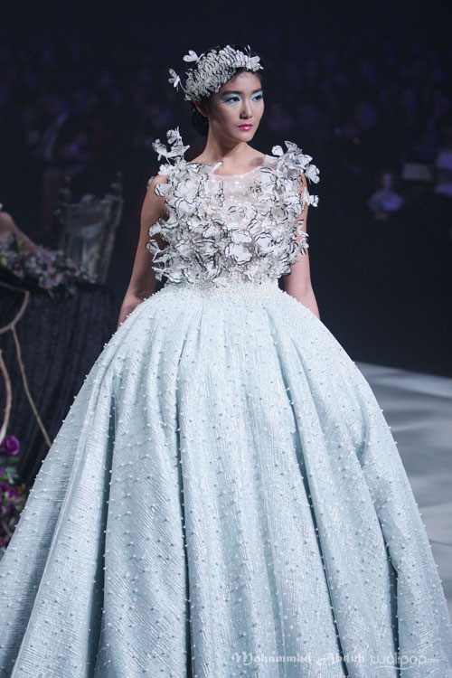 Hian Tjen Chateau Fleur Couture 2015 at Ballroom Hotel Raffles. Kuningan. 19/08/2015. Jakarta. [Foto: Mohammad Abduh/Wolipop]