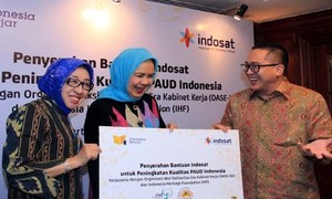 Indosat Dukung Program Istri Sofyan Djalil