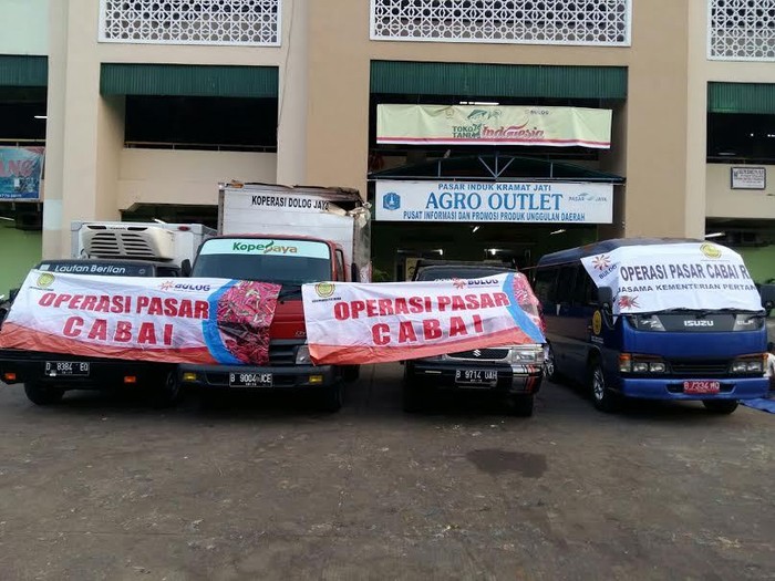 Dalam Sejam, 440 Kg Cabai Rawit Bulog Ludes Terjual