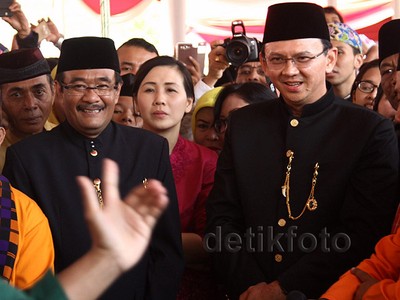 Ahok Hadiri Lebaran Betawi