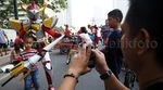 Satria Garuda Bima-X Hadir di Car Free Day