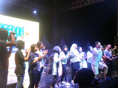 Protocol Afro dan 21st Night Panaskan Freedom Fest