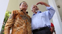 Menurut Xanana, selain melakukan 'temu kangen' dengan si teman lama, tujuan pertemuan juga membicarakan kerjasama di bidang pertanian dan perikanan antar kedua negara.