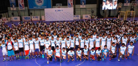 1.600 Anak Ikut Selection Camp Jr. NBA Indonesia 2015