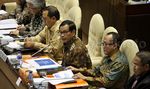Seskab Pramono Rapat Dengan Komisi II DPR