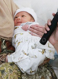 Menurut Anda, Rafathar lebih mirip Raffi atau Gigi? Pool/Gus Mun/detikHOT.