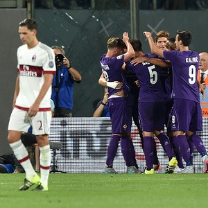 10 Pemain Milan Dikalahkan Fiorentina