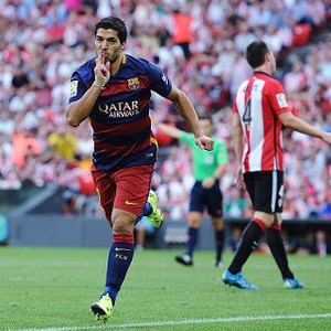 Gol Tunggal Suarez Menangkan Barcelona atas Bilbao