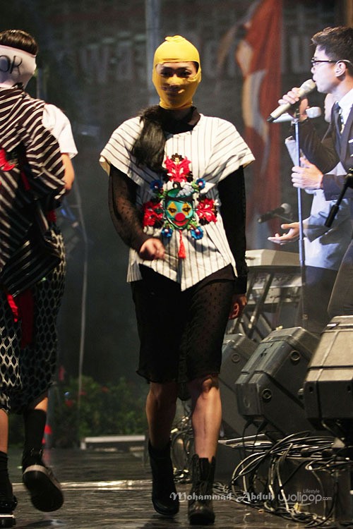 Lulu Lutfi Labibi Fashion Rock 2015 at Sarinah. Thamrin. 20/08/2015. Jakarta. [Foto: Mohammad Abduh/Wolipop]