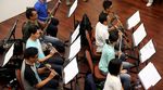Latihan Jelang Konser Simfoni Untuk Bangsa 2015