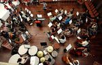 Latihan Jelang Konser Simfoni Untuk Bangsa 2015