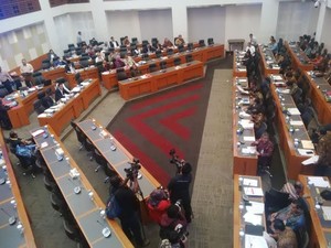 Menkeu Bambang, Agus Marto, dan Sofyan Djalil Merapat ke DPR Bahas RAPBN 2016