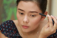 Alisnya tak lupa digambar.