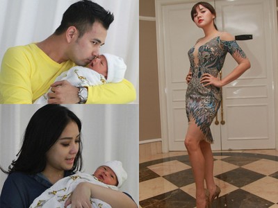 Sehari Bersama si Imut Rafathar, Seksinya Vicky Shu