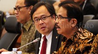 Menteri Keuangan (Menkeu) Bambang Brodjonegoro memberikan penjelasan kepada anggota Banggar DPR. Pool/Lamhot Aritonang/detikFoto.