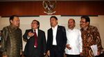 Bambang Brodjo, Agus Marto dan Sofyan Djalil Rapat dengan Banggar