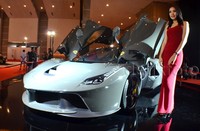 Kehadiran LaFerrari melengkapi jajaran supercar mobil premium keluaran terbaru yang akan tampil. Aris Ginanjar/detikOto.