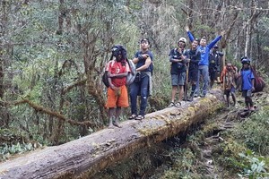 Menembus Rimba Papua ke Ugimba, Desa Terujung di Kaki Carstensz