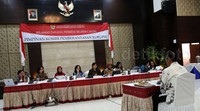 Yotje mengikuti tes wawancara calon pimpinan KPK.
