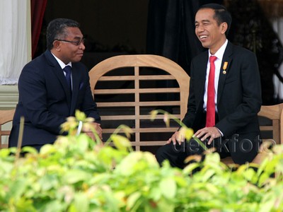 Jokowi Terima PM Timor Leste Rui Maria De Araujo