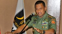 Jenderal Gatot memberikan penjelasan. Pool/Lamhot Aritonang/detikFoto.