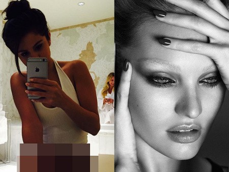Selfie Seksi Selena Gomez di Kamar Mandi, Model Candice Cantik Pose di Majalah Selfie Seksi Selena Gomez di Kamar Mandi, Model Candice Cantik Pose di Majalah