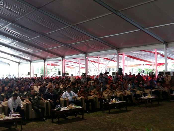 Mentan Kumpulkan 5.000 Petani, Pengusaha Hingga TNI dan Polri