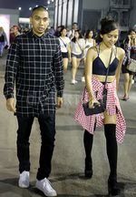 Nonton Bareng Rayi, Lala Karmela Seksi di Konser Ariana Grande
