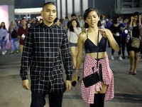 Tak hanya berdua, Nino dan Asta 'RAN' juga hadir di konser yang digelar di Jakarta International Expo (JIExpo), Kemayoran, Jakarta Pusat itu.