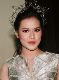 Raisa saat ditemui di kawasan Ancol, Jakarta Utara, Rabu (26/8/2015) malam. Pool/Gus Mun/detikFoto.