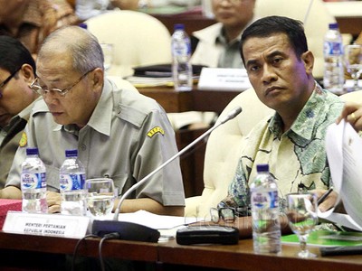 Mentan-DPR Bahas Kekeringan