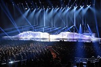 Setelah sempat tertunda sejak Agustus 2014 lalu, Celine Dion kembali gelar residency show-nya. Ethan Miller/Getty Images/detikFoto.
