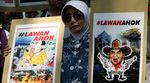 Massa Demo Rumah Ahok