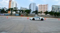Acara ini bertujuan untuk memberikan hiburan kepada pengunjung GIIAS yang ingin merasakan mobil sport tersebut. Pool/Aris Ginanjar/detikFoto.