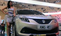 iK-2 memiliki desain 'Liquid Flow', yang memberikan pergerakan energi yang dinamis, siluet yang lebar dan rendah, sehingga memberikan kesan mobil berkelas, elegan dan dinamis.