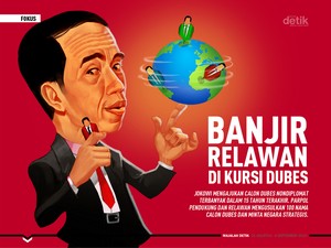 Banjir Relawan di Kursi Dubes