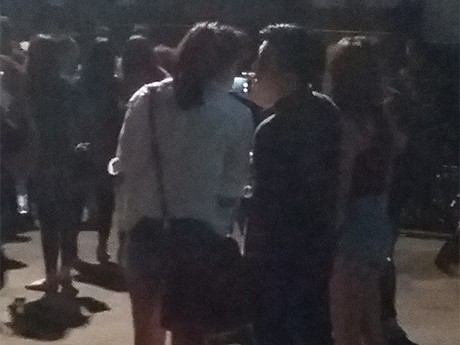 Mesranya Sophia Latjuba dan Ariel Nonton Bareng Aksi Eva Celia di IJF 2015