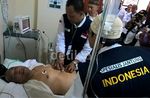 Simulasi Penanganan Jemaah Haji Indonesia Yang Sakit