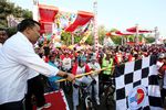 Menpora Imam Nahrawi Buka Fun Bike Kemenpora 2015
